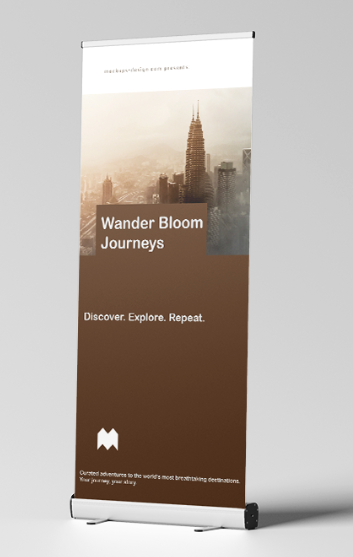 Roll-Up Banner (Economical & Delux Retractable Stands)