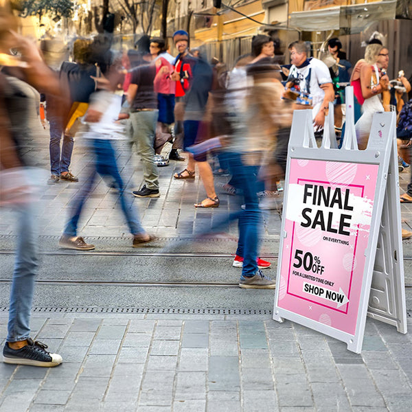 SIDEWALK SIGNS (A-FRAME)