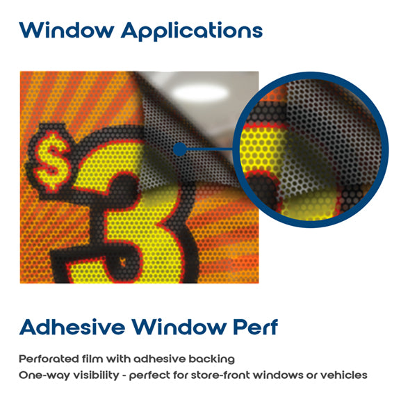 Adhesive Perforated Vinyl